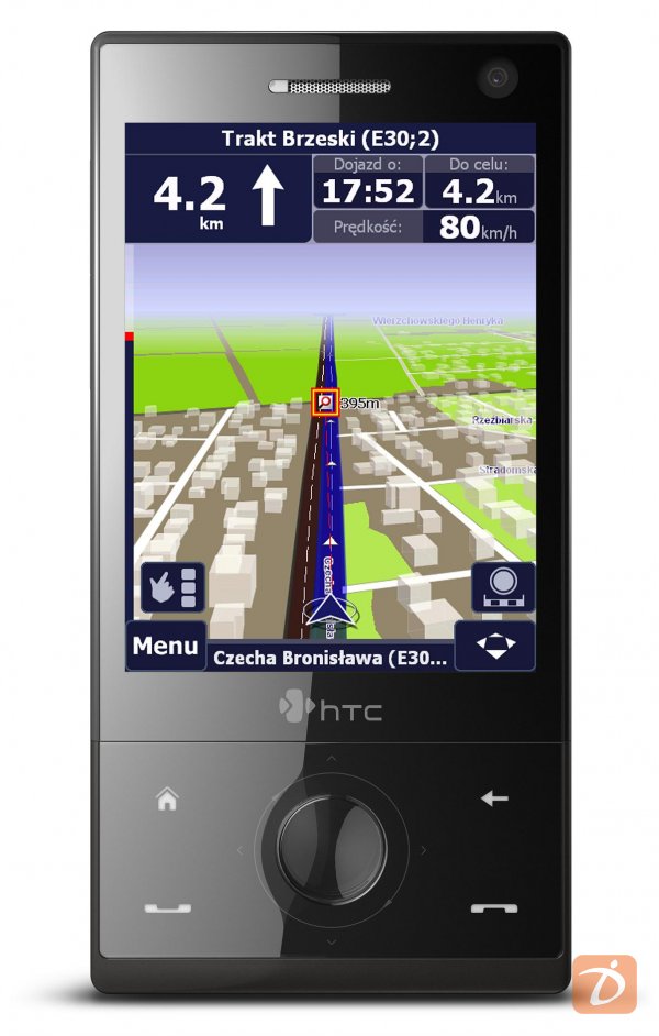 HTC Touch Diamond z AutoMapą